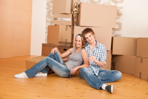 Furniture pick-up service for a home in Stroud Green