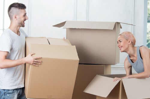 Van transport for household and office items around North London